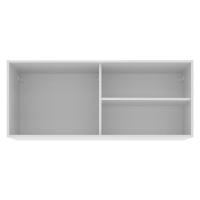 Armário Aéreo Glamy 100%MDF 2 Portas Vidro Reflex BR Madesa - 2