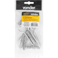 Gancho 4,2x70mm Com Bucha De Nylon 8mm G-8 6 Peças Vonder - 2