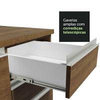 Armário De Cozinha 349Cm Rustic Glamy 06 Rustic