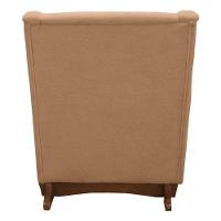 Poltrona Amamentação Aquila Plus Com Puff Boucle Mostarda - Fratello