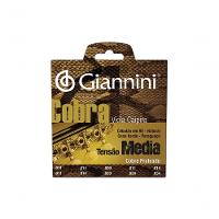 Corda Viola Caipira Giannini Gesvm Media Cobre Prateado - 1