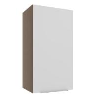 Armário Aéreo Stella 1 Porta Rustic/branco Madesa - 1