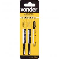 Jogo Lamina Serra Tico-tico Encaixe T Com 3 Peças - Vonder - 1