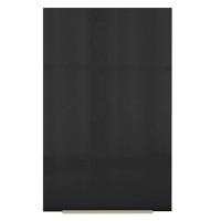 Armário Aéreo Madesa Lux 40 cm 1 Porta Rustic e Preto - 5