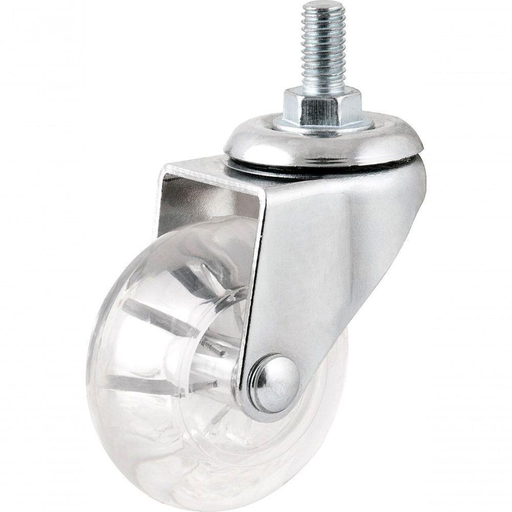 Rodízio Com Pino 2" Pu Transp Nove54 - 1