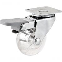 Rodízio Giratório Com Freio 3" Pu Transp Nove54 - 1