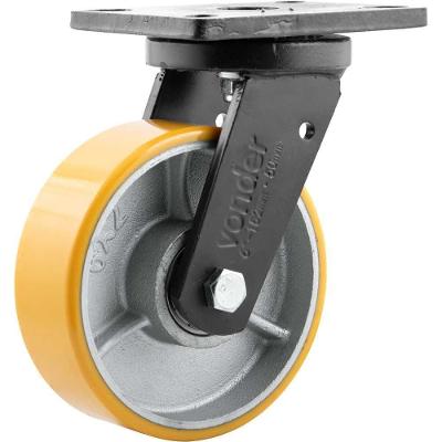 Rodizio Giratório 6'' Pu+ferro Industrial Vonder