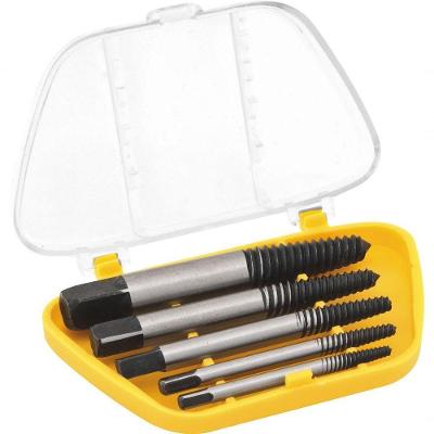 Jogo Saca Parafuso Aço Carbono Com 5 Peças Vonder