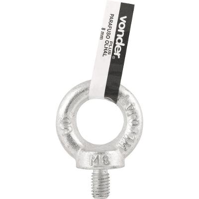 Parafuso Olhal M6 0,07t Industrial Galvanizado - Vonder Plus