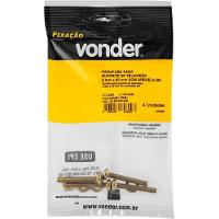 Parafuso Suporte De Tv 4x30 Mm Arruela M4 4 Peças Vonder - 2
