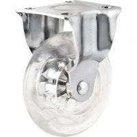 Rodizio Fixo 2 Leve 35kg Poliuretano Transparente Vonder - 1