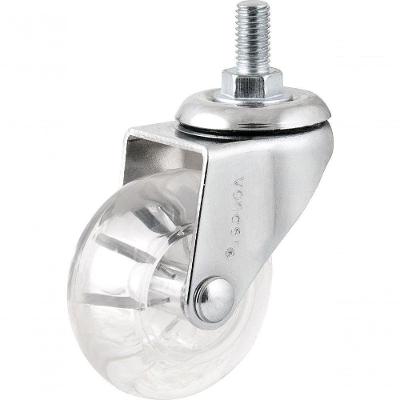 Rodizio Giratório 2 Leve 35kg Transparente Vonder