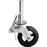 Rodizio Giratorio 6'' Borracha Para Andaime Vonder - 2