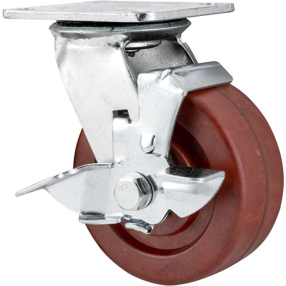 Rodizio Giratório Com Freio 5'' Celeron Industrial Vonder - 2