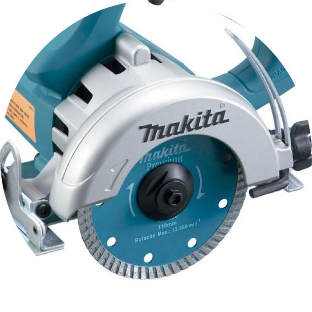 Serra Marmore 125mm 1450W 4100nh2 Makita 220V - 3