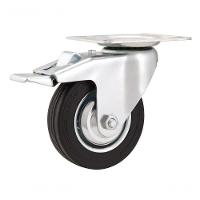 Rodizio Giratório Freio 8 Leve 150kg Chapa Borra Vonder - 1