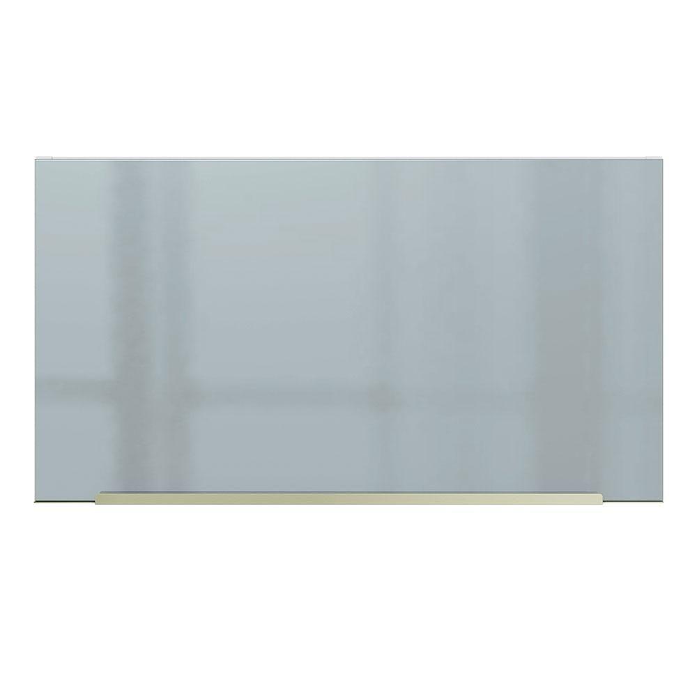 Armário Aéreo Lux 60cm 1 Porta Basculante Branco Cinza - 4