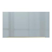 Armário Aéreo Lux 60cm 1 Porta Basculante Branco Cinza