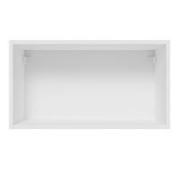 Armário Aéreo Lux 60cm 1 Porta Basculante Branco Cinza - 3