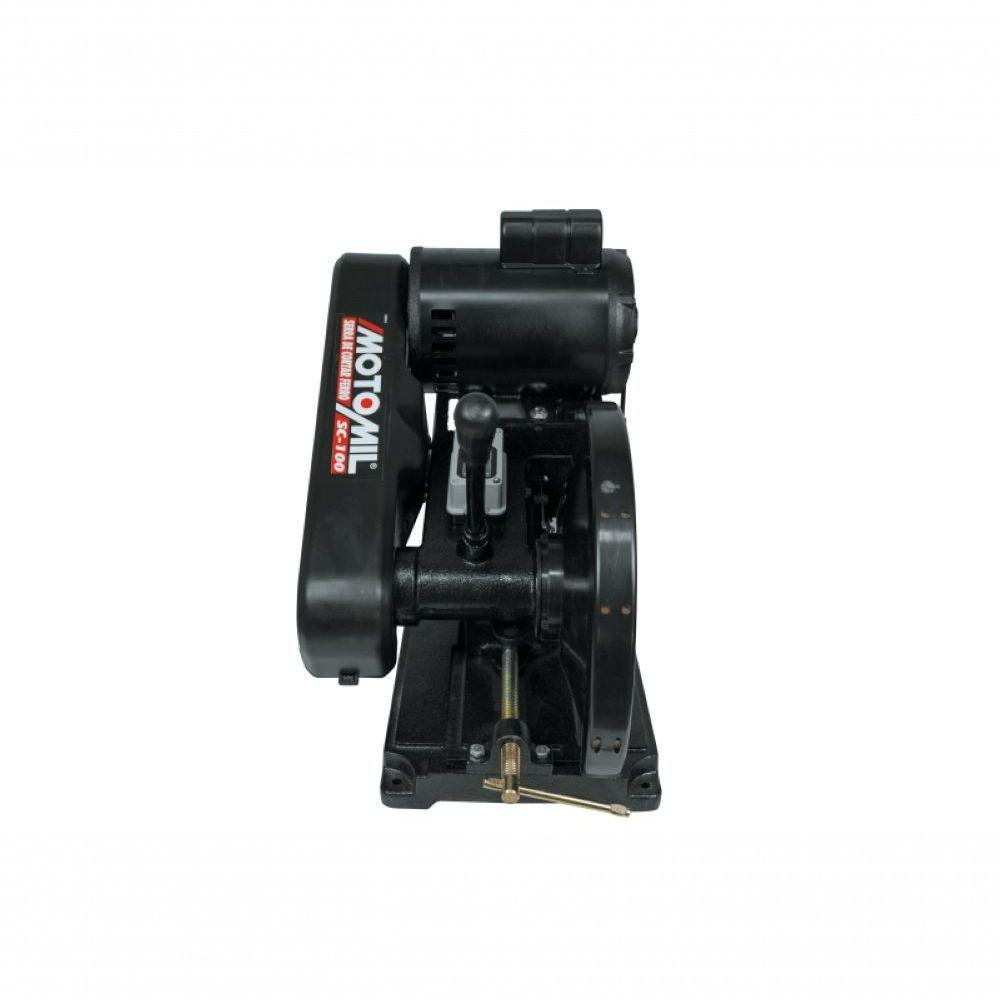 Serra De Cortar Ferro 3hp Trif Sc-100t Motomil - 3