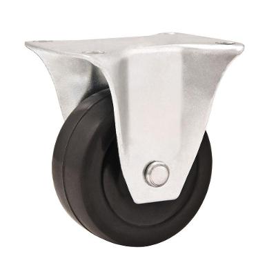 Rodizio Fixo 2 Leve 25kg Borracha Preta Vonder