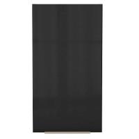 Armário Aéreo Madesa Lux 35 cm 1 Porta Rustic e Preto - 7