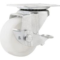 Rodizio Giratório Com Freio 2 Médio 25kg Nylon Gf602 Vonder - 1