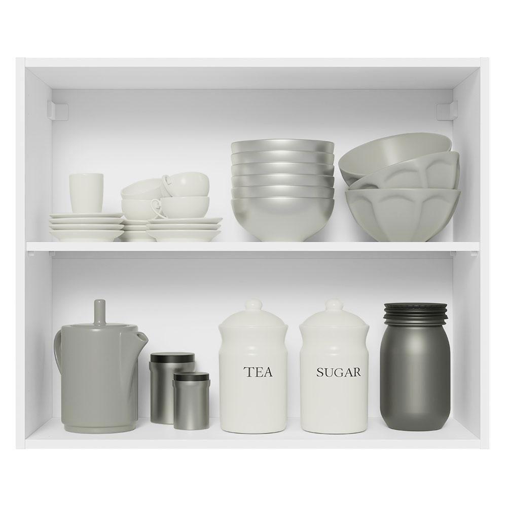 Armário Aéreo Madesa Acordes Glamy 100%MDF 80cm 2 Portas BR - 8