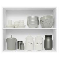 Armário Aéreo Madesa Acordes Glamy 100%MDF 80cm 2 Portas BR - 8