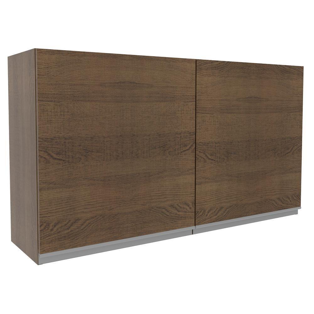 Armário Aéreo Glamy 120cm 2 Portas Rustic Madesa - 2