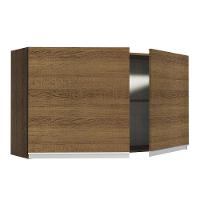 Armário Aéreo Glamy 120cm 2 Portas Rustic Madesa - 11
