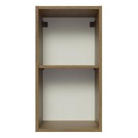 Armário Aéreo Glamy 35cm 1 Porta Rustic/Branco Madesa - 6