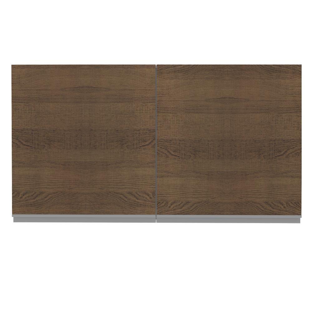 Armário Aéreo Glamy 2 Portas 120cm Rustic Madesa - 4