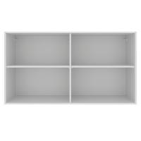 Armário Aéreo Glamy 2 Portas com Vidro 120cm Branco Madesa - 7