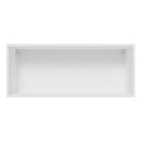 Armário Aéreo Lux 80cm 1 Porta Basculante Branco Cinza - 5