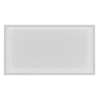 Armário Aéreo Lux 60cm 1 Porta Basculante Branco Preto - 3