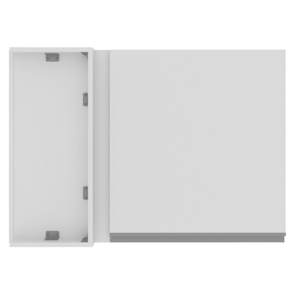 Armário Aéreo de Canto Glamy 100% MDF 1 Porta BR Madesa - 7