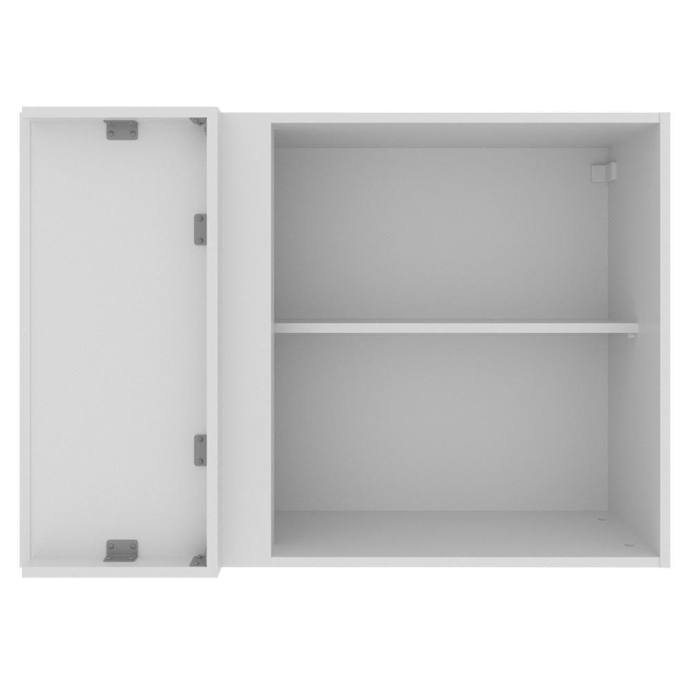 Armário Aéreo de Canto Glamy 100% MDF 1 Porta BR Madesa - 10