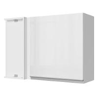 Armário Aéreo de Canto Glamy 100% MDF 1 Porta BR Madesa - 1