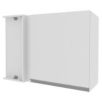 Armário Aéreo de Canto Glamy 100% MDF 1 Porta BR Madesa - 2