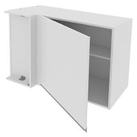 Armário Aéreo de Canto Glamy 100% MDF 1 Porta BR Madesa - 3