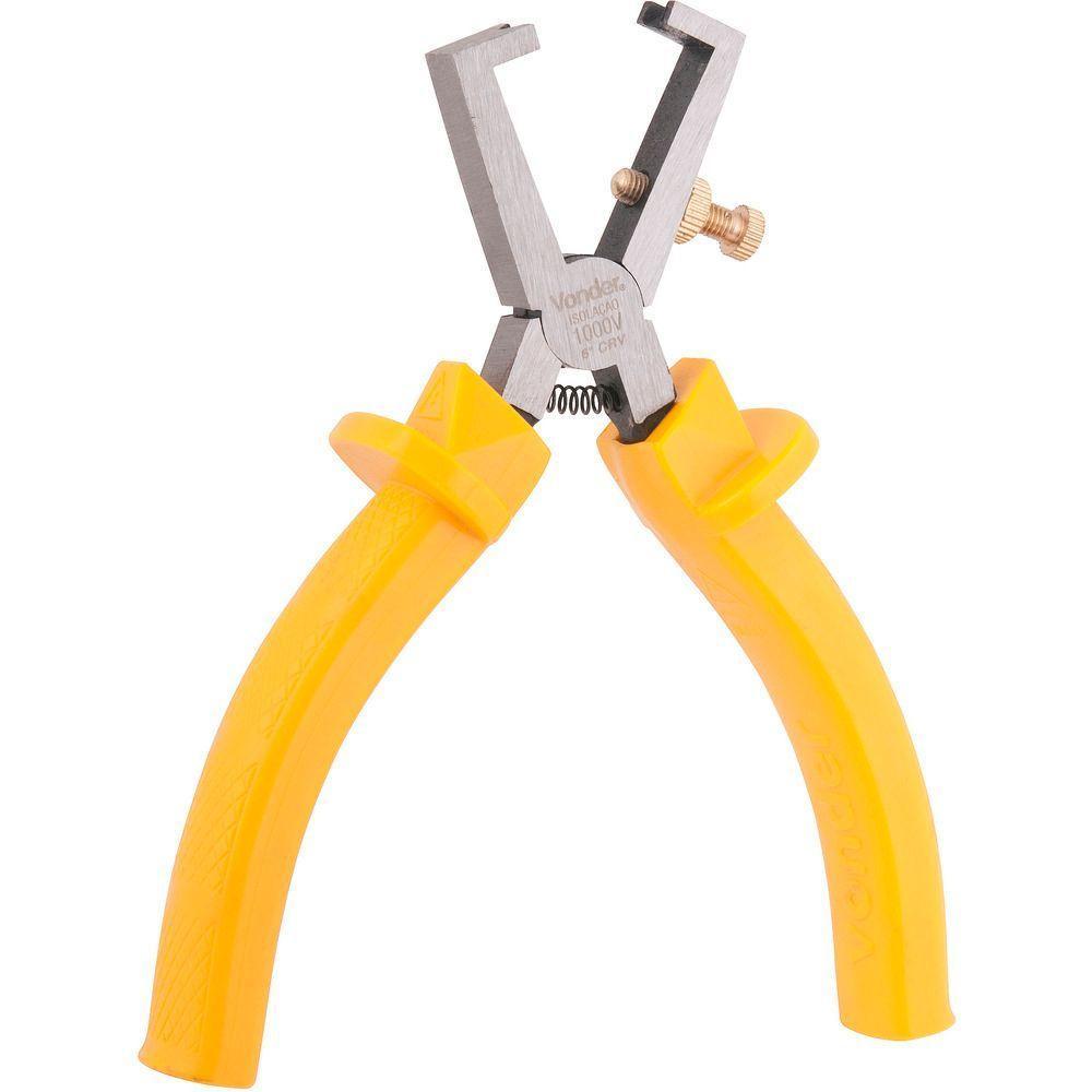 Alicate Desencapador De Fios 6 Vanádio Isolado 1000v Vonder - 5