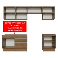 Armário De Cozinha 260Cm Rustic Glamy 04 Rustic - 7