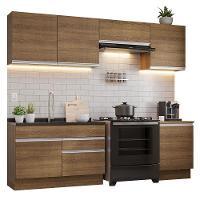 Armário De Cozinha 260Cm Rustic Glamy 04 Rustic - 10