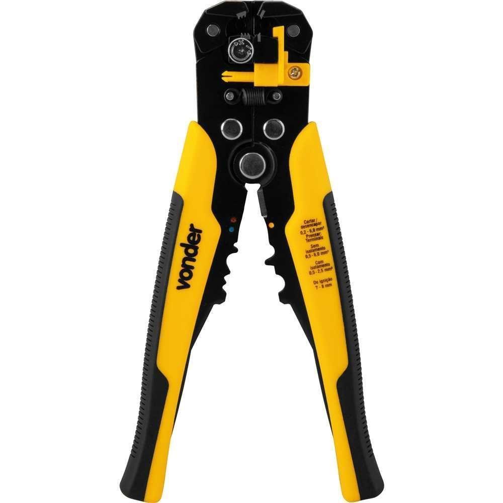 Conjunto Alicate Crimpador E Desencapador Com 4 Peças Vonder - 3