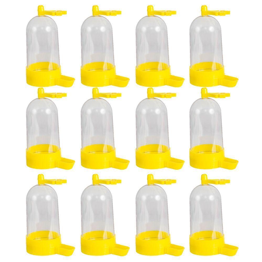 Bebedouro Para Sabiá 300ml Kit Com 12 Unidades - 1