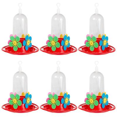 Bebedouro Beija-flor Luxo C/ Poleiro 300ml Kit 6 Un