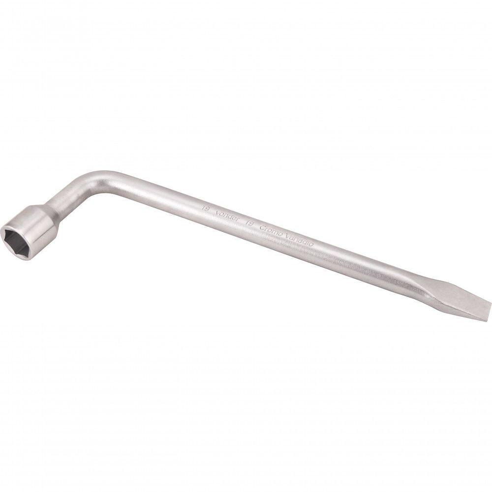 Chave De Roda Tipo L 17mm Com Espátula Cromo Vanádio Vonder - 3