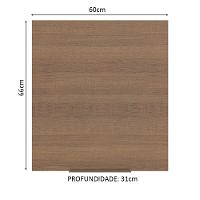 Armário Aéreo Stella 1 Porta Rustic Madesa - 6