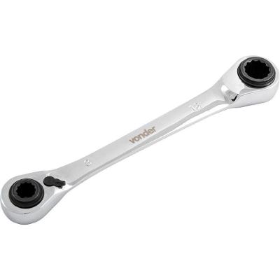 Chave Estrela Com Catraca Reversível 8x10mm-12x13mm Vonder